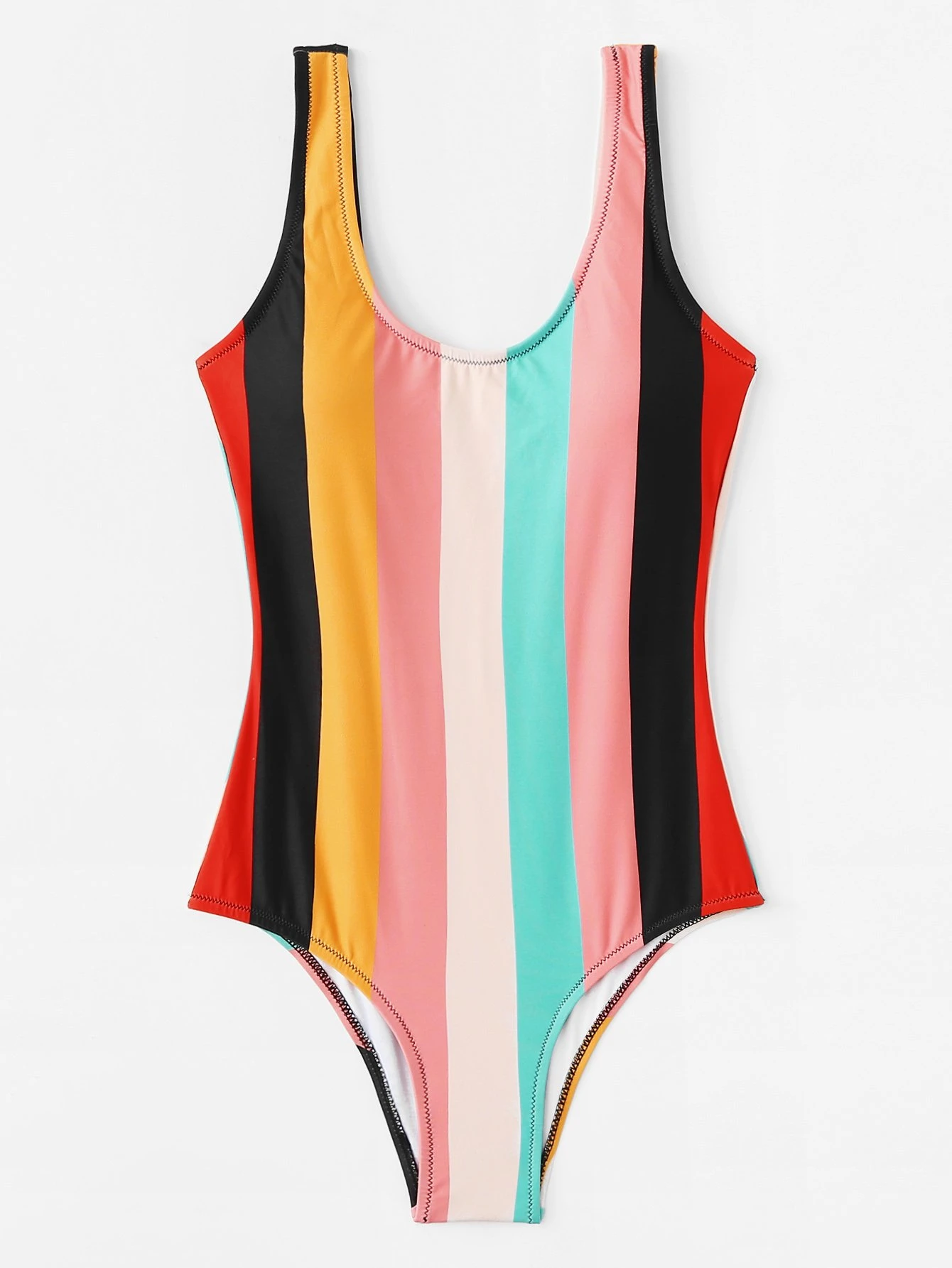maillot de bain multicolore