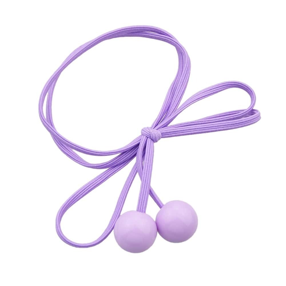 

Purple Colorful Rope Chain Beads Headbands