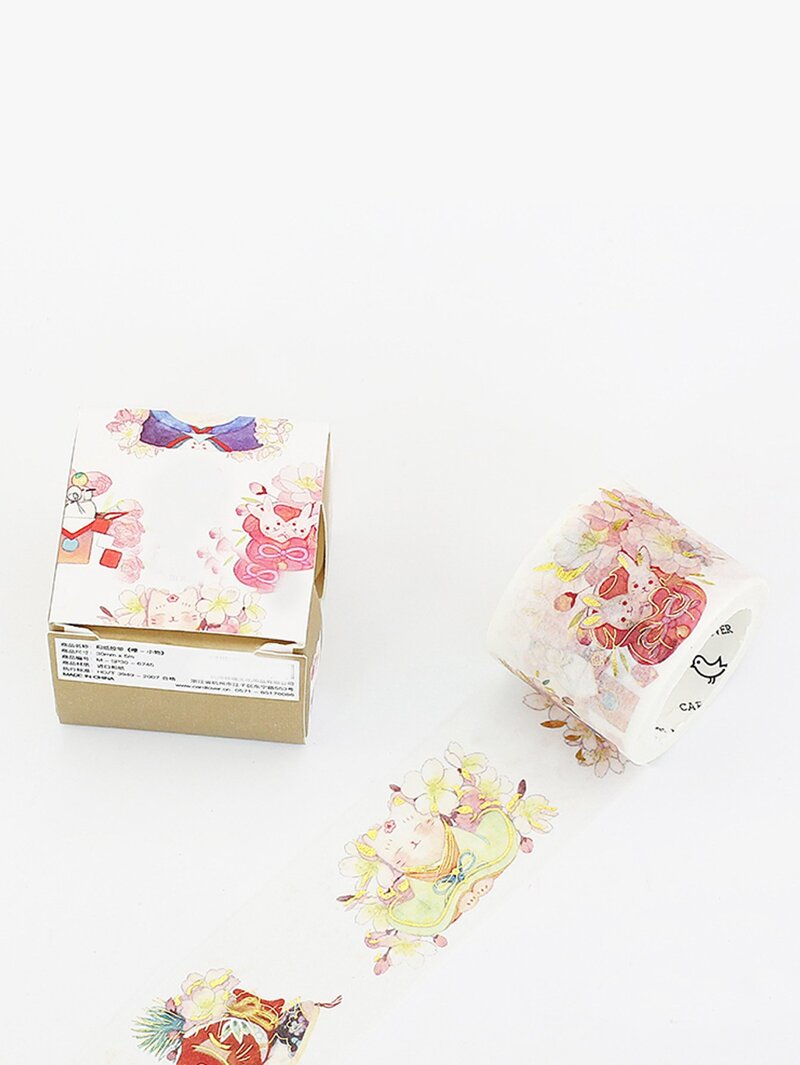 

Rabbit Print Wide Masking Tape