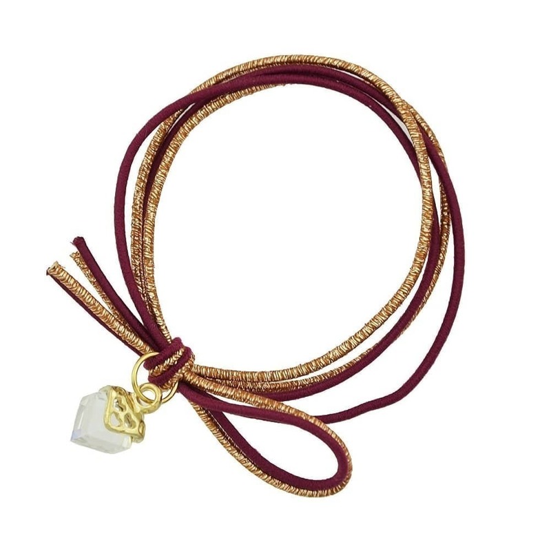 

Red Multilayers Elastic Rope Hairbands For Women