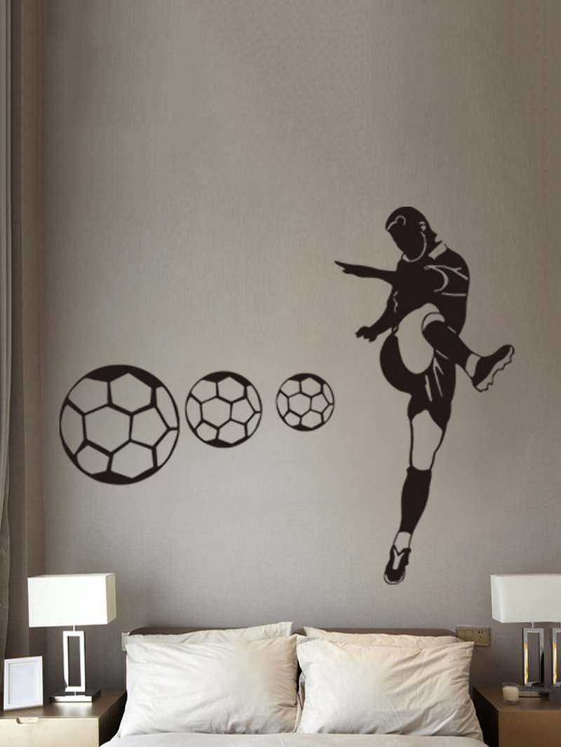 

Football Player Design Wall Sticker