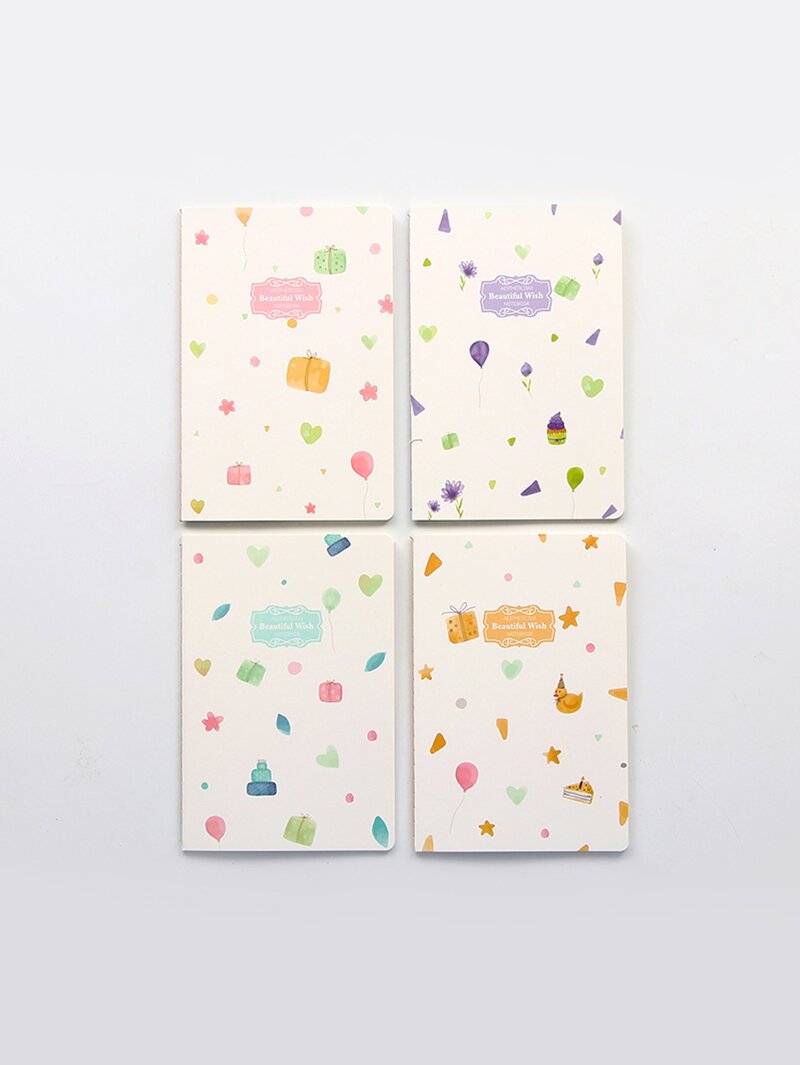 

Random Cartoon Cover Notebook 30sheets