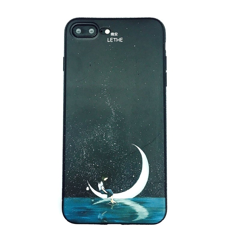 

Moon Print iPhone Case