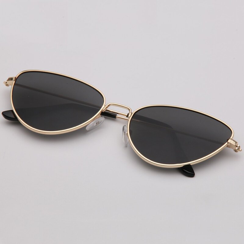 

Metal Frame Sunglasses, Black