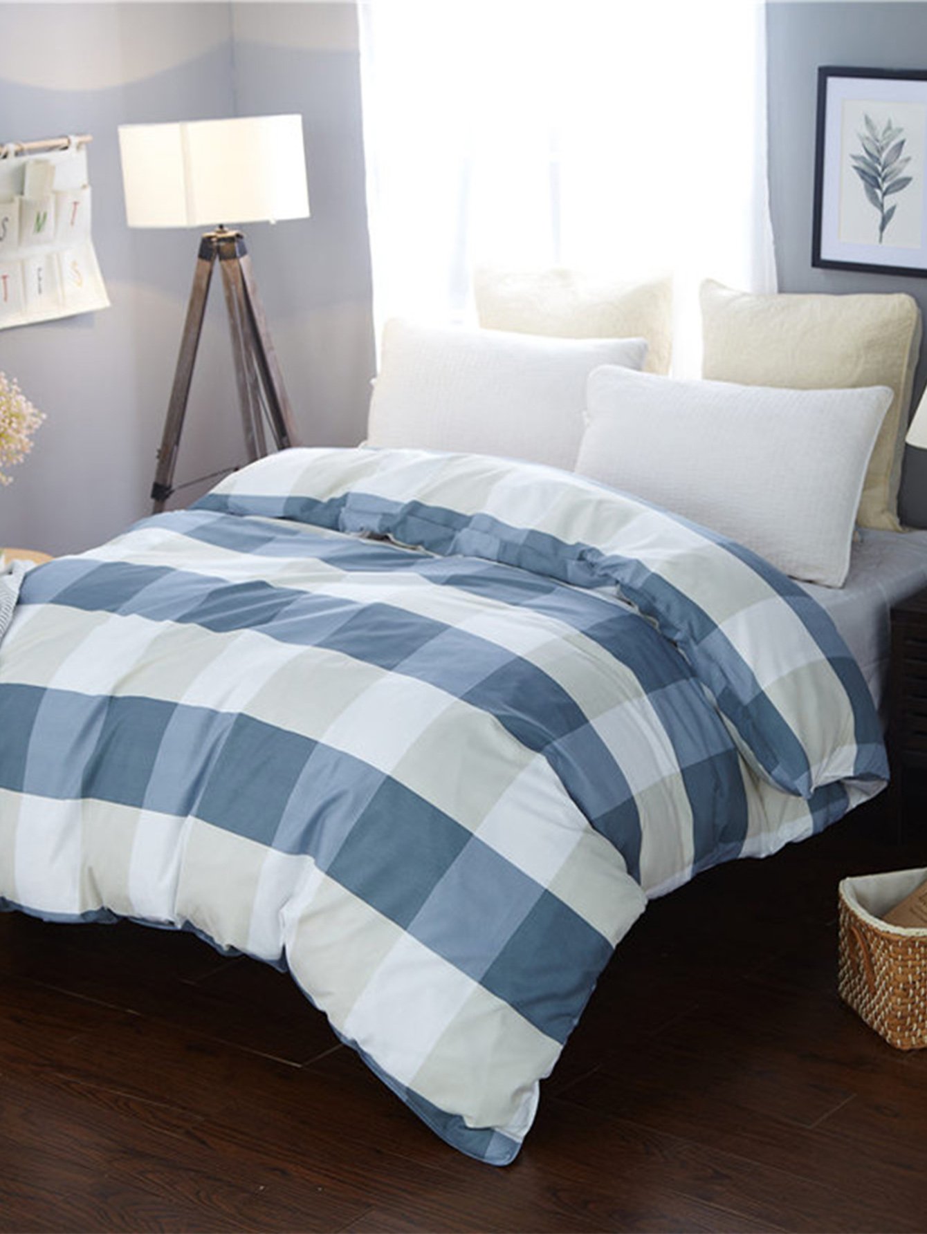 Plaid Print Duvet Cover Plaid Print Duvet Cover