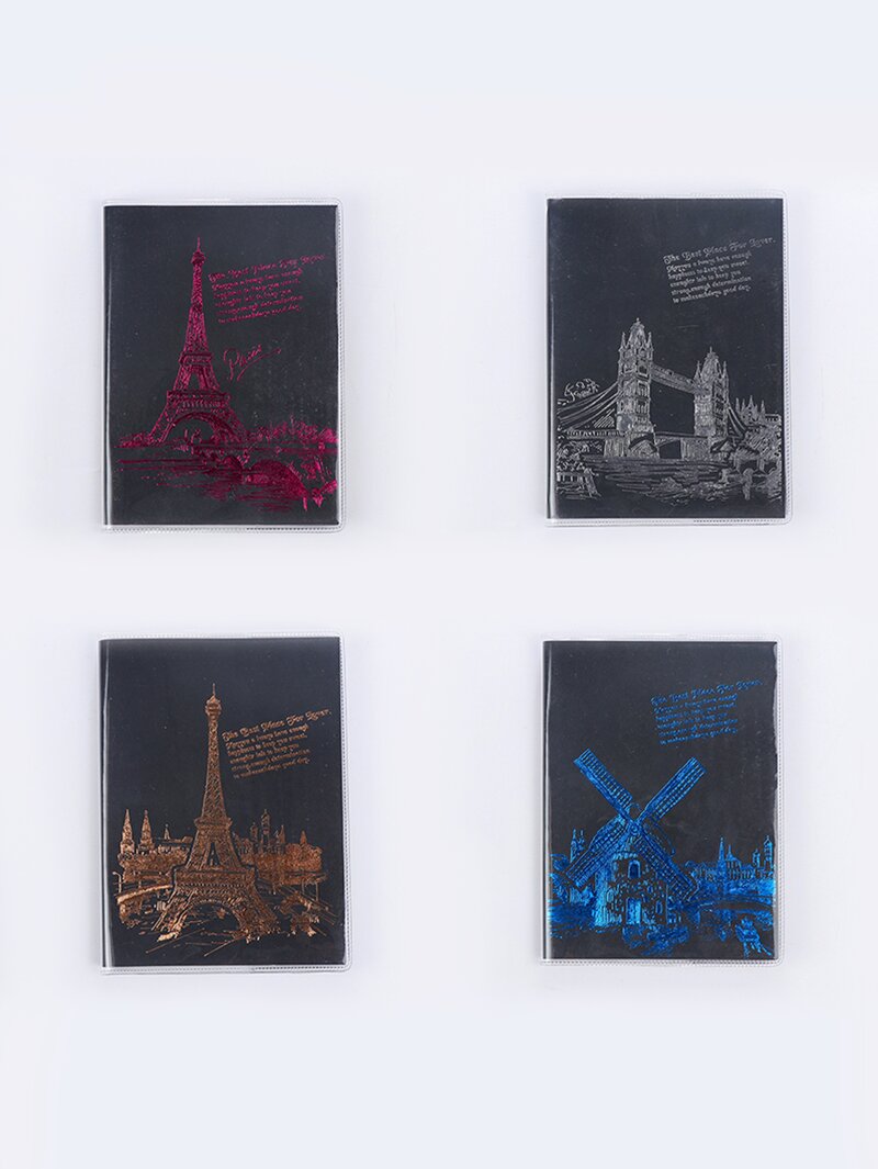 

Random Hard Cover Notebook 50sheets