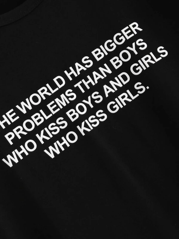 Slogan Graphic T-shirt | SHEIN USA