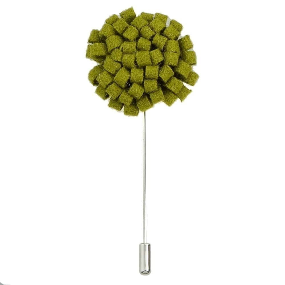 

Olive Fashion Flower Shape Brooch Pin For Women, Green
