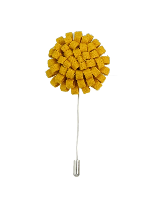 

Yellow Fashion Flower Shape Brooch Pin For Women