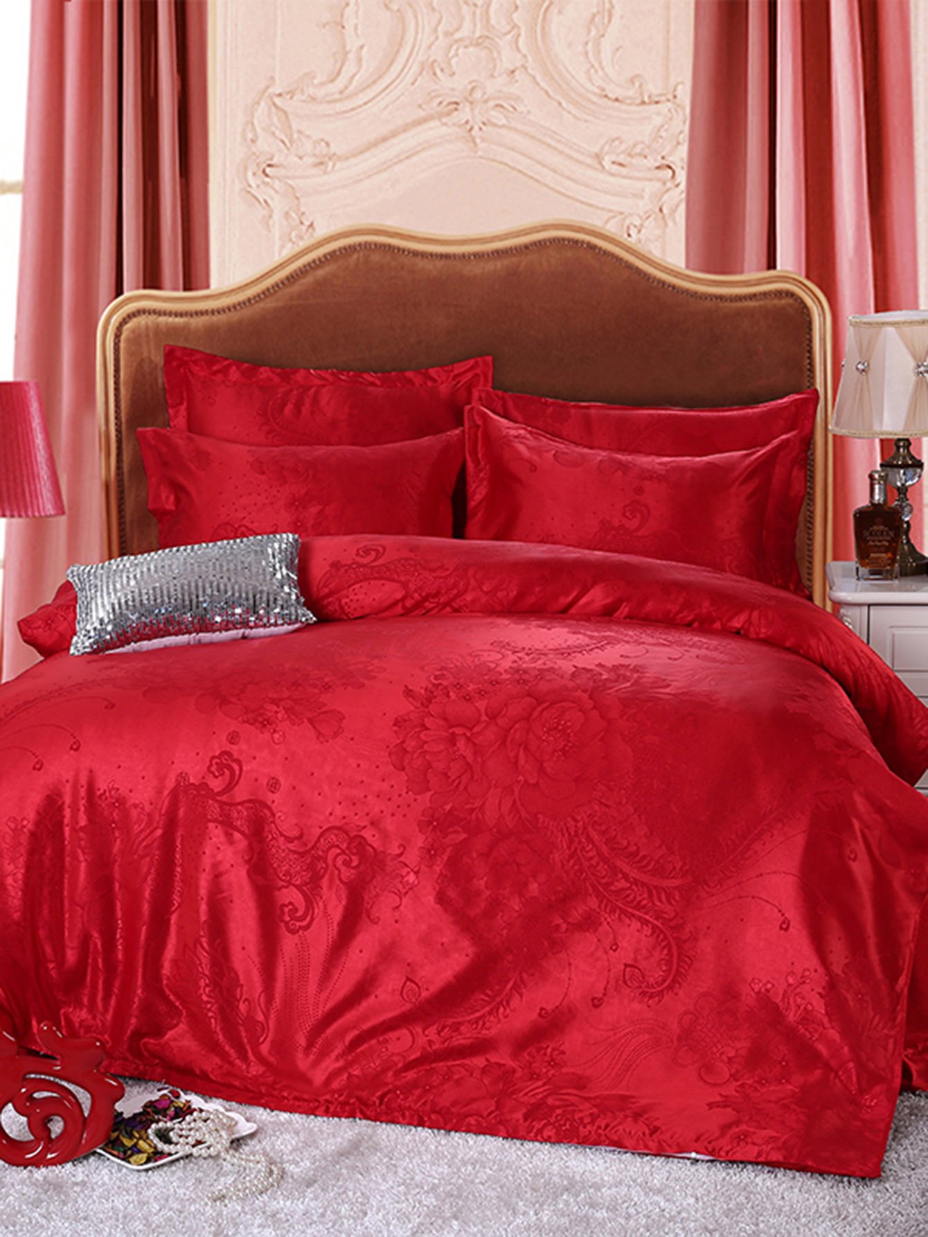 Красное Постельное Белье Купить