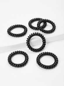 Plian Hair Tie Set 6Pcs