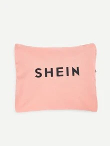 SHEIN標誌手提包 - 珊瑚粉 - 查看 5