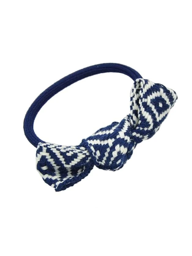 Blue The New Multicolor Diamond Braided Hair Romwe