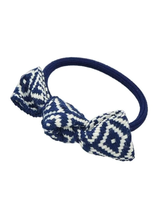 Blue The New Multicolor Diamond Braided Hair Romwe