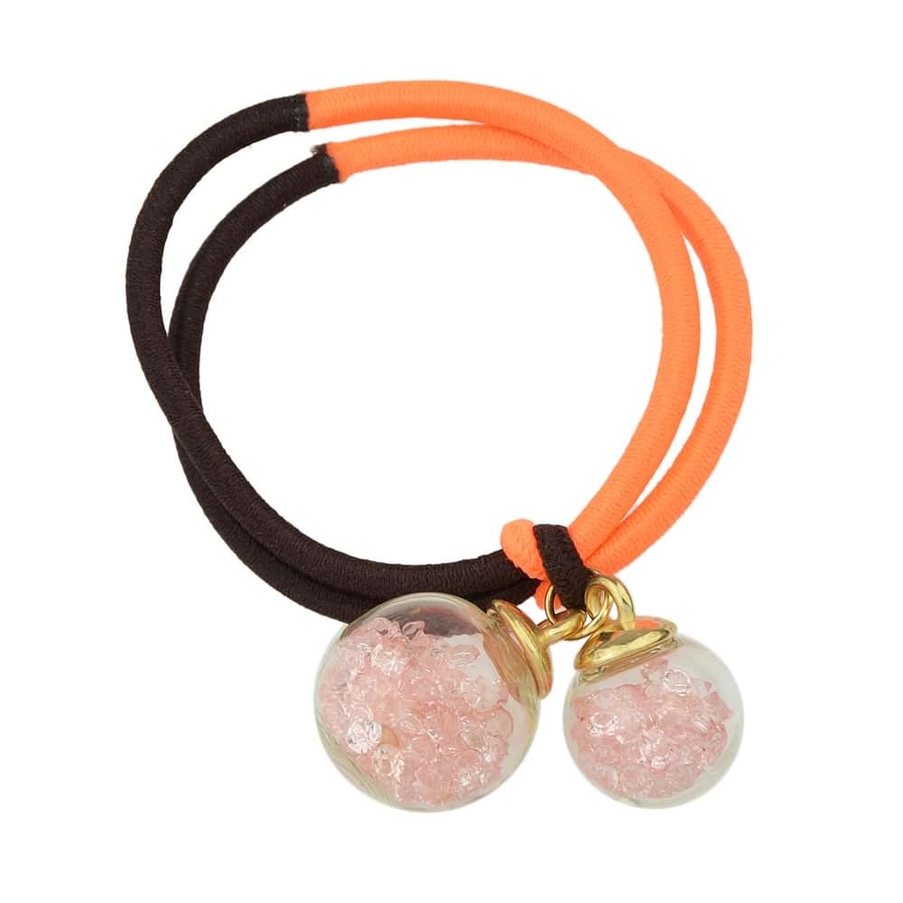 

Pink Accessories Candy Color Elastic Rope Headbands, Multicolor
