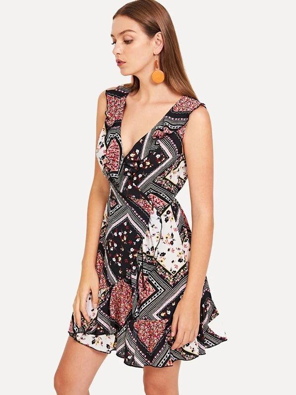 Fit USA Patchwork Dress