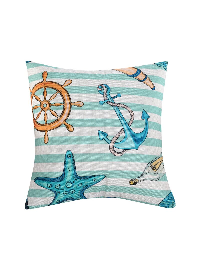 

Striped Ocean Pillowcase Cover 1PC, Multicolor