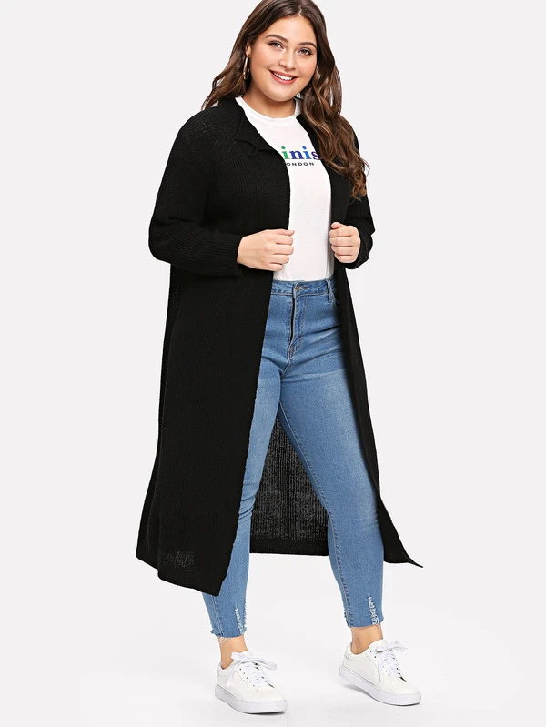 shein plus size cardigan