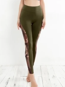 Leggings Ngụy trang Nhiều màu Sexy - Nhiều màu - Xem 2