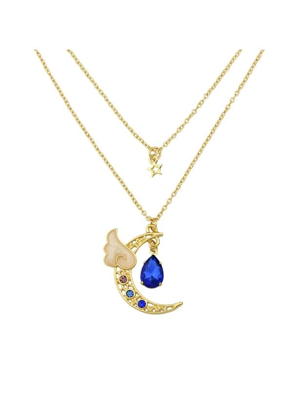 

Blue Moon Double Chain Necklace