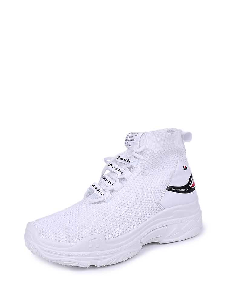 Baskets Avec Chaussette À Lacets Maille b6gfyvY7
