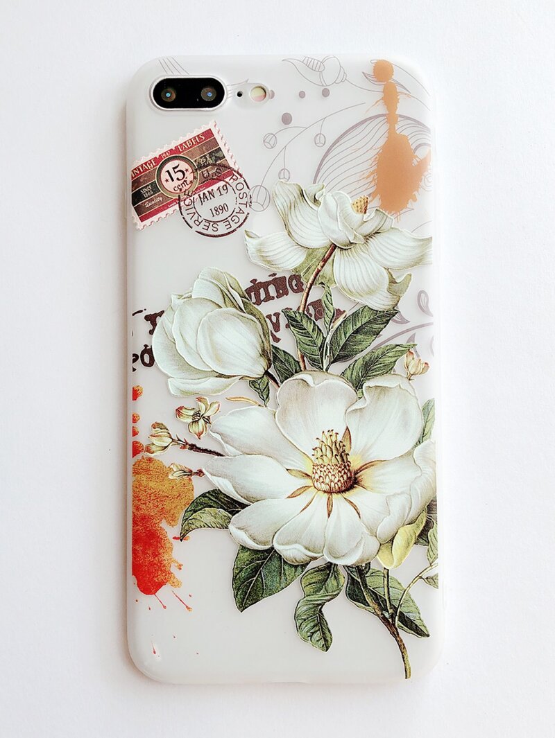 

Flower Print iPhone Case