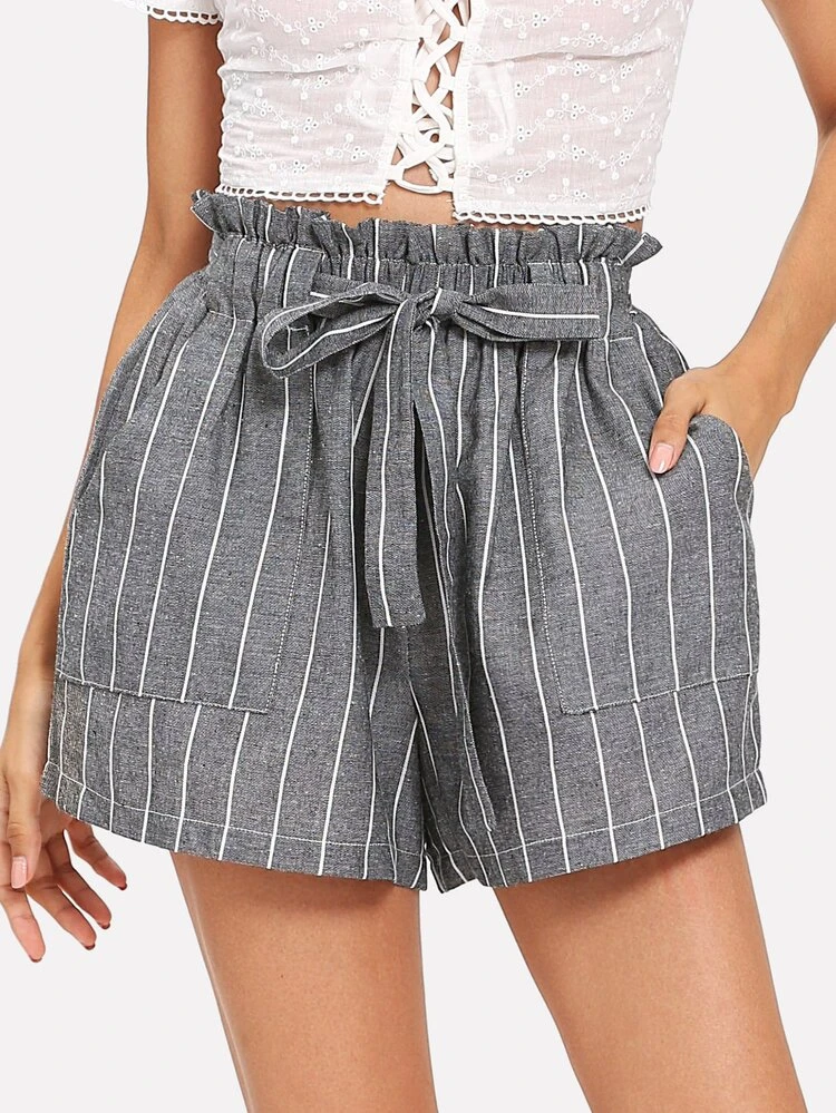 shein paperbag shorts