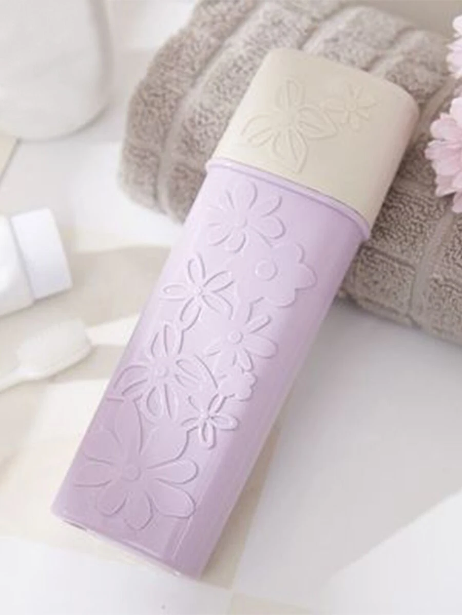 Toothbrush Storage Box - Lilac Purple - View 1