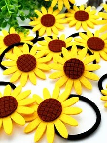 Phụ kiện Tóc Màu vàng Boho - Nhiều màu - Xem 2