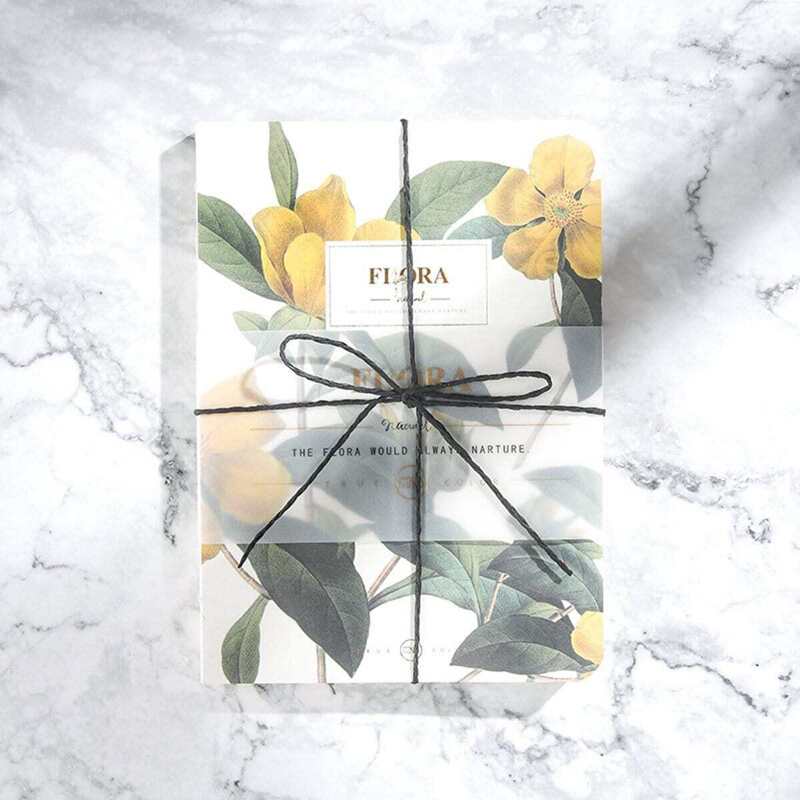 

Flower Printed Cover Note Book 160sheets