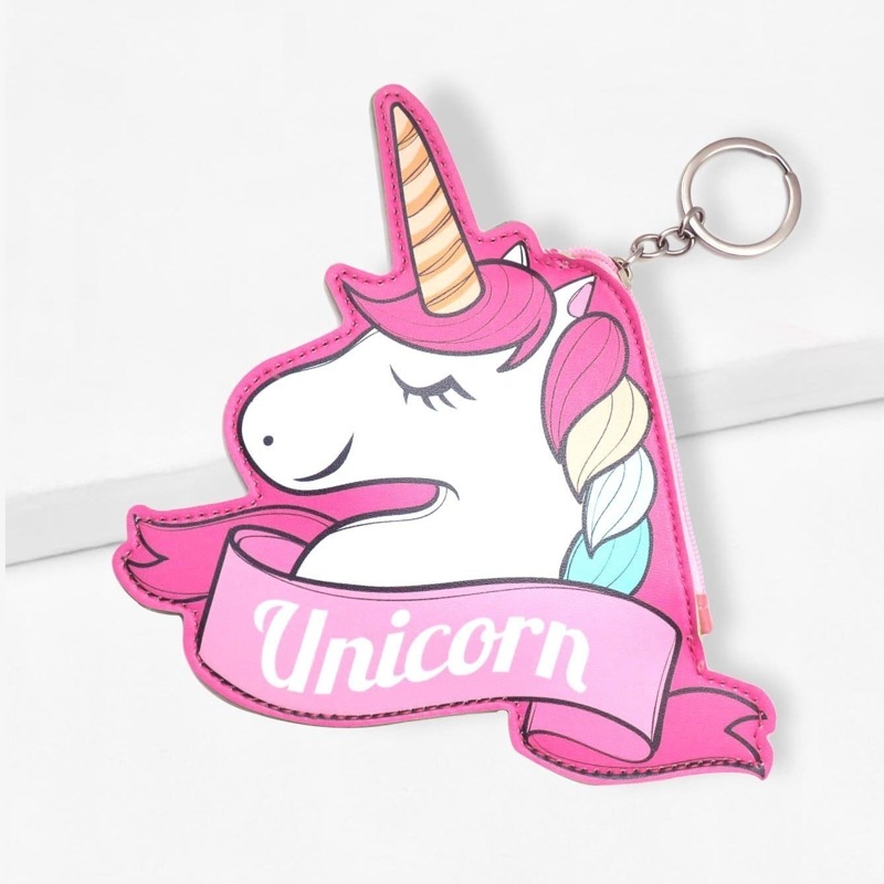 

Unicorn Design Keychain, Multicolor