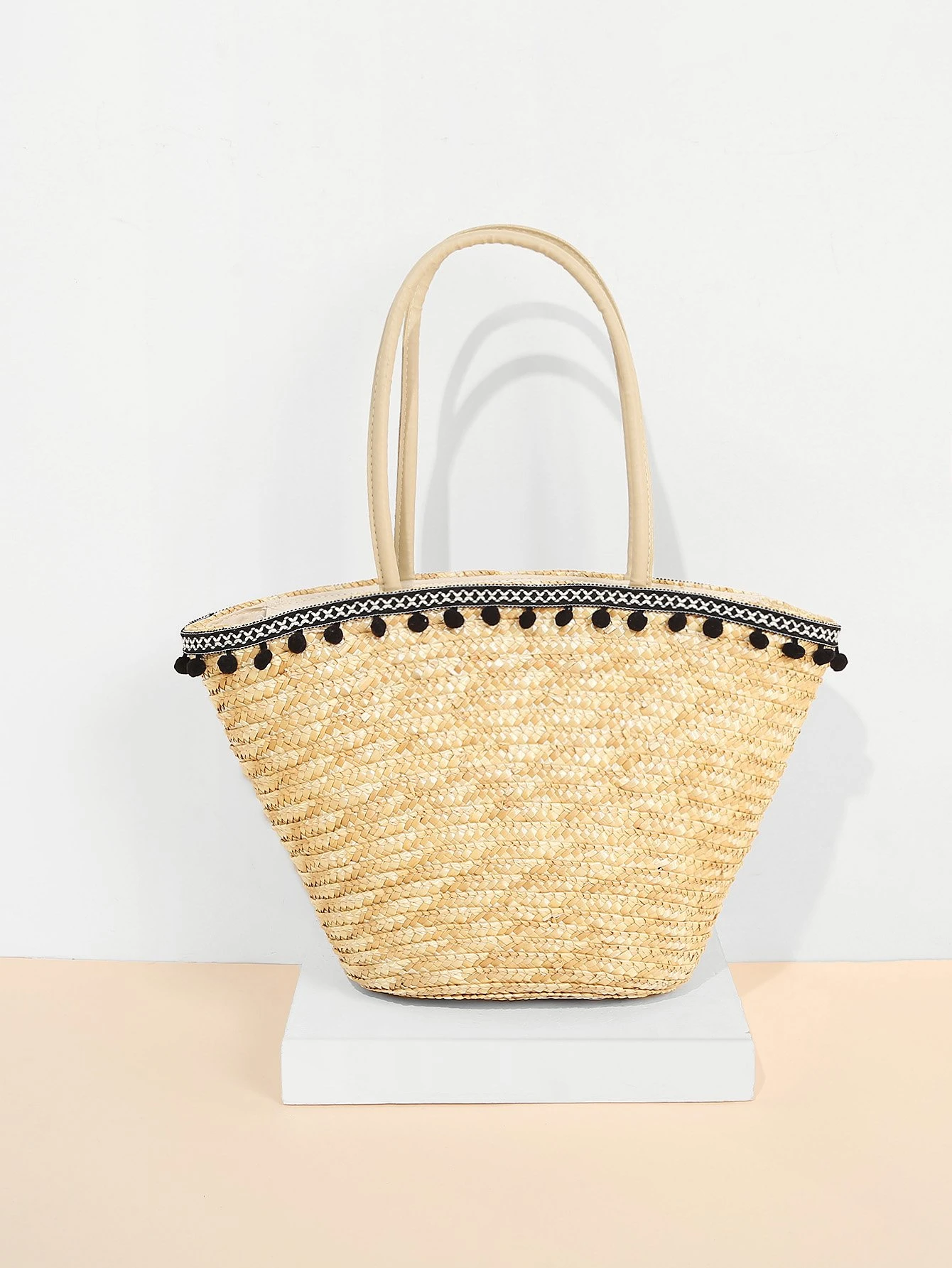 Sac à Provisions avec kappnaht travaux manuels Moulin à vent 2 pcs 38x45cm
