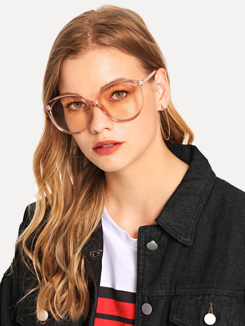 

Tinted Lens Sunglasses, Coffee