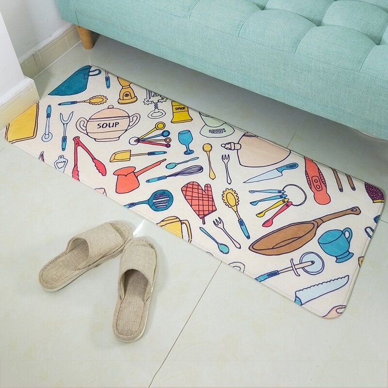 

Tableware Print Mat, Multicolor