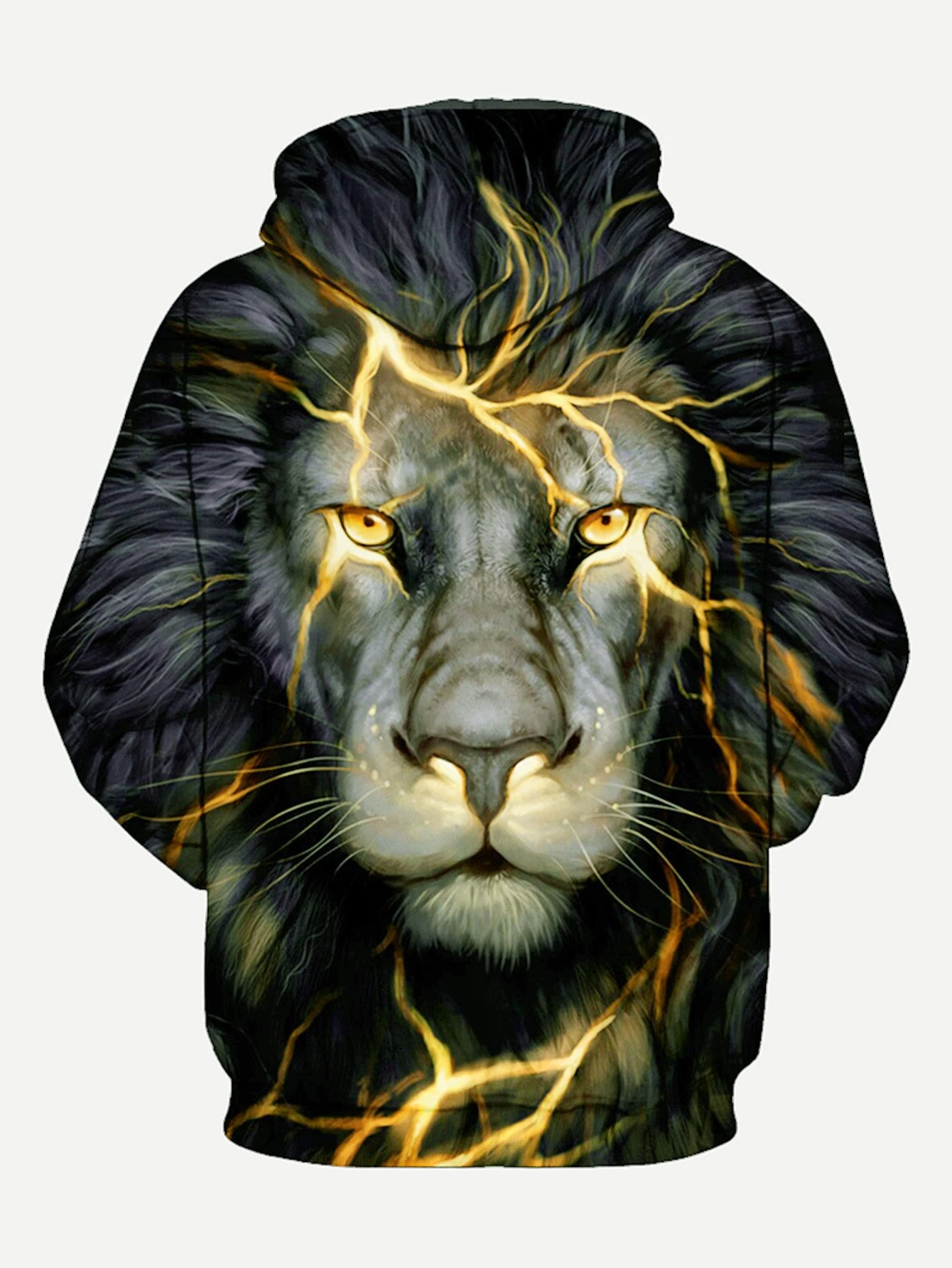 lion print sweatshirt