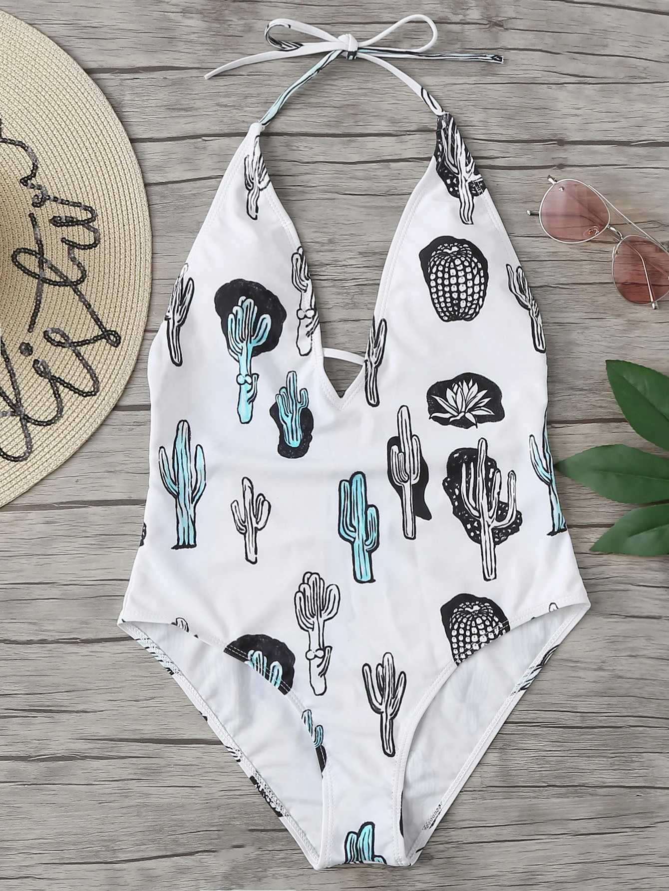 cactus plus size swimwear