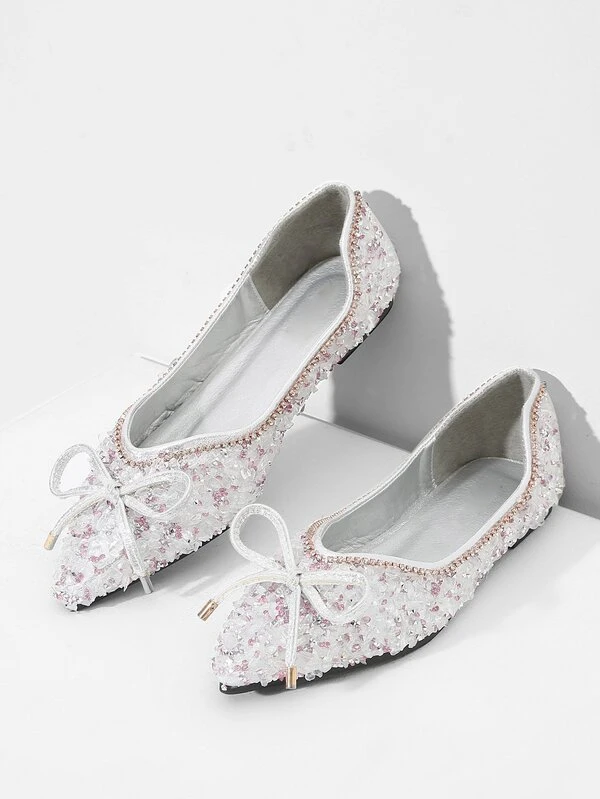 white ballet flats australia