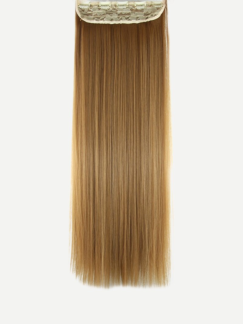 

Straight Hair Extension 1pcs, Gold