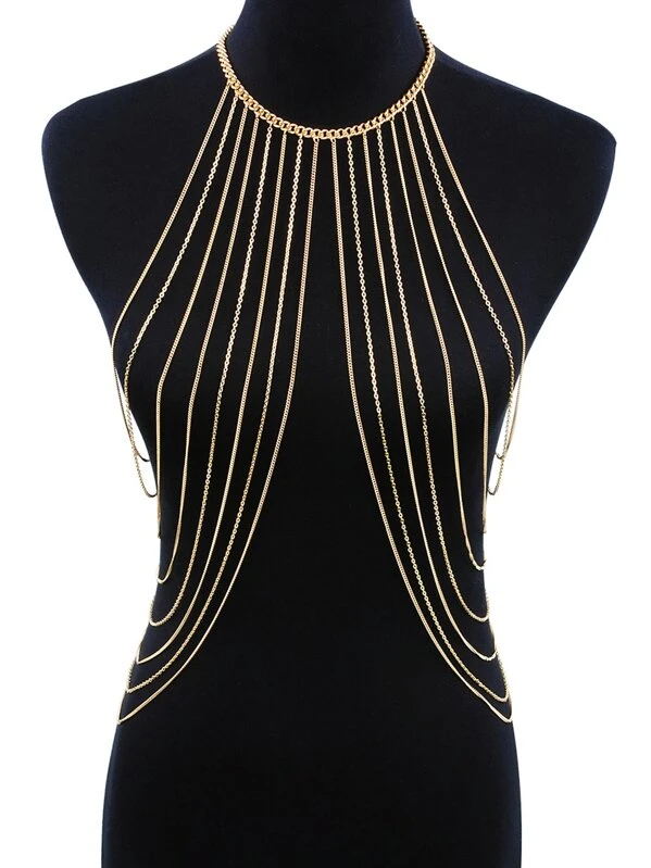 Halter Layered Body Chain