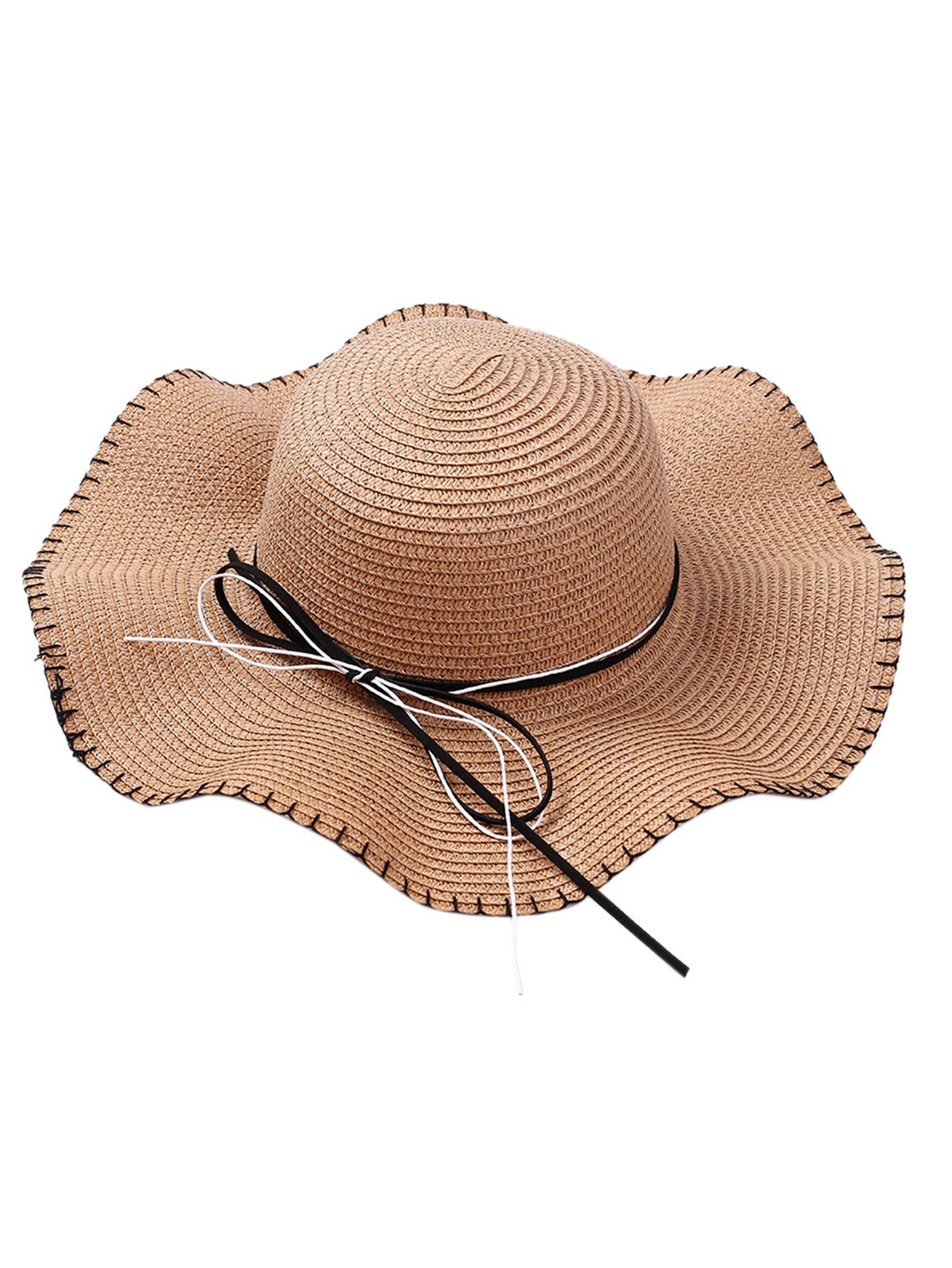 Sombrero de paja con lazo para niños y niñas,sombrero de p Sombrero de paja con lazo para niños y niñas,sombrero de p