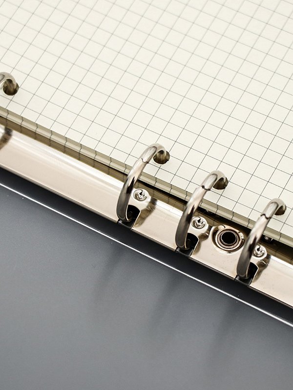 Large Grid Loose Leaf Notebook 35sheets