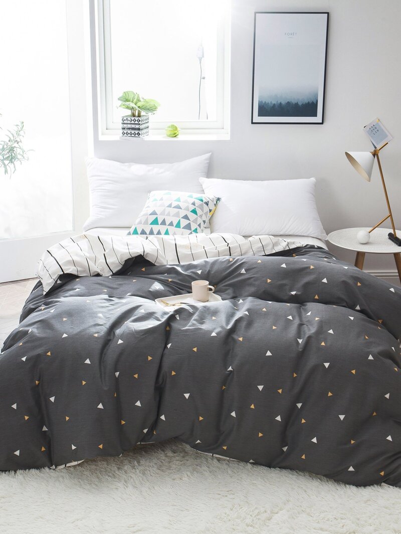 

Geometric Print Duvet Cover 1PC, Multicolor