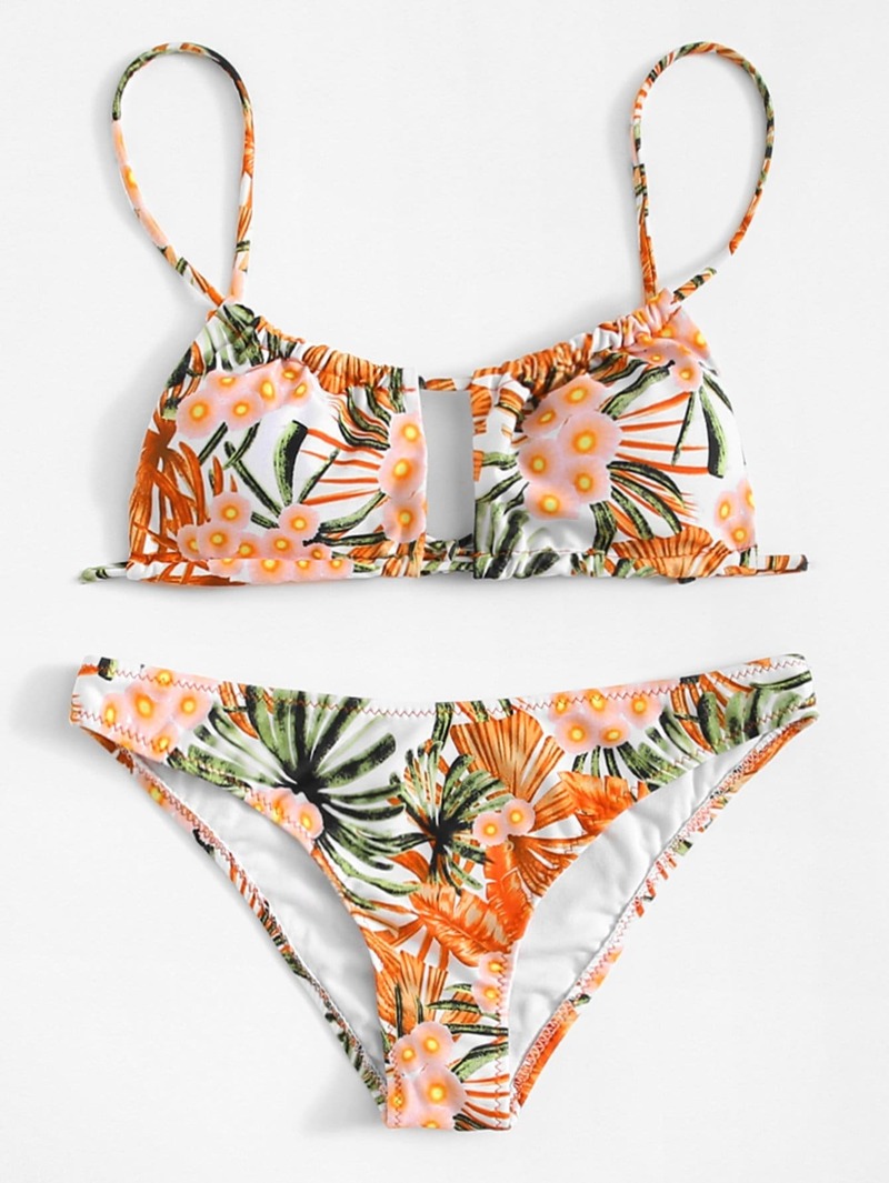 

Tropical Bikini Set, Multicolor