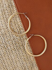 Medium Sized Hoop Earrings
