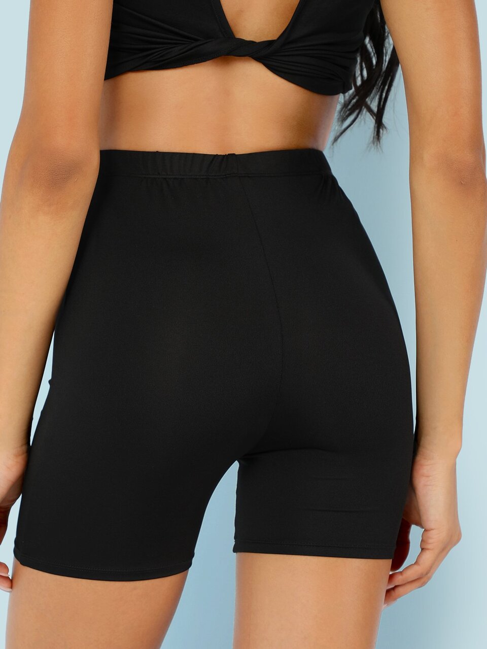 High-Rise Biker Shorts