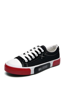 Lace Up Canvas Sneakers