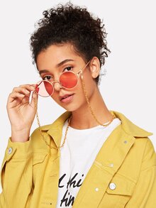 Metal Glasses Chain
