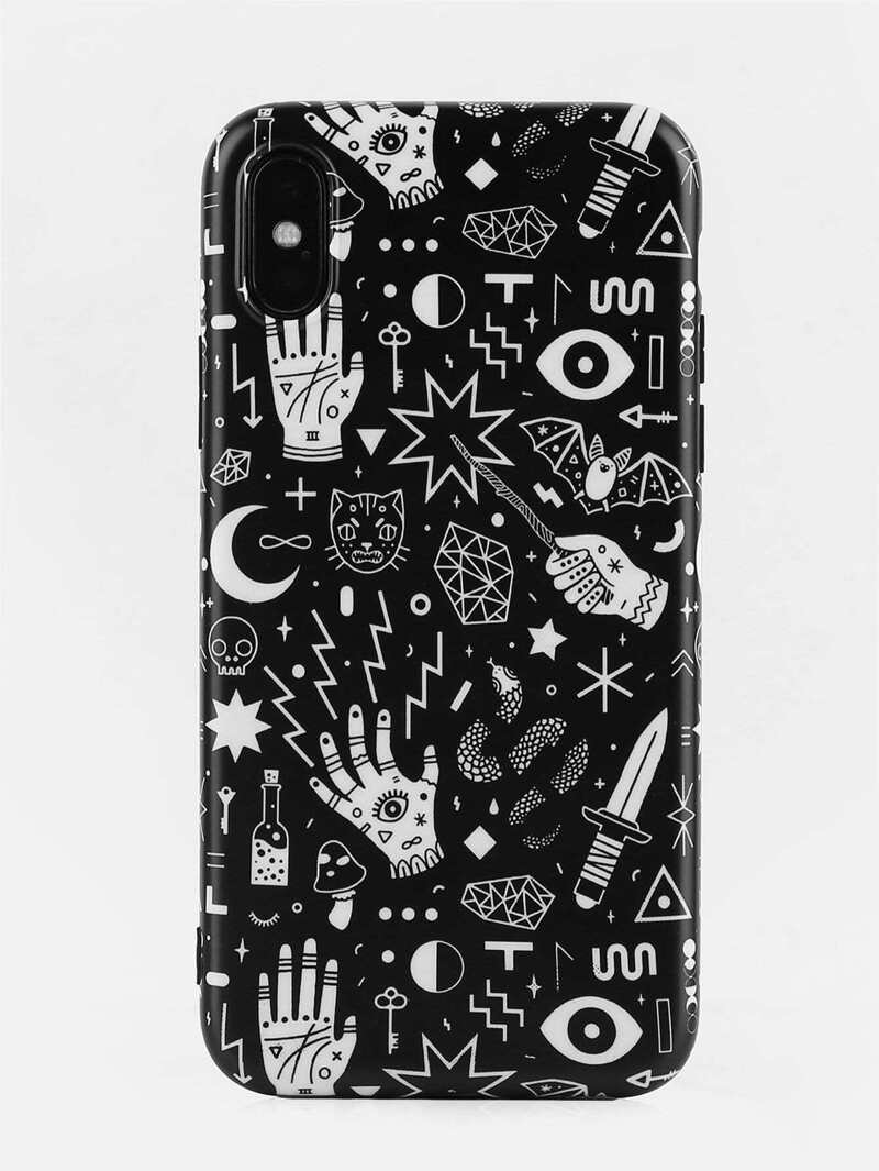

Mixed Print iPhone Case