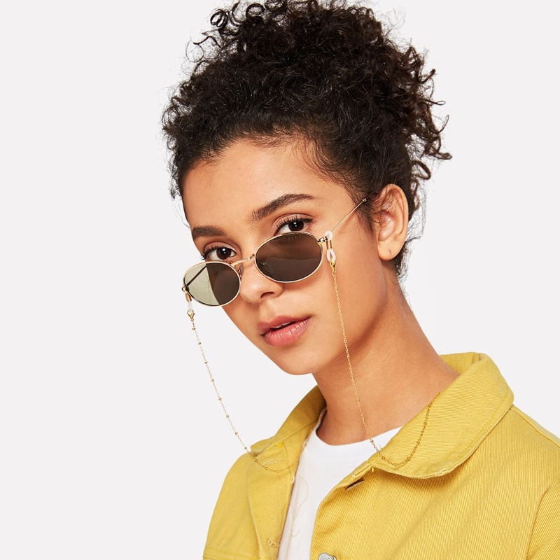 

Metal Sunglasses Chain, Gold