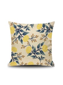 Floral Print Pillowcase Cover 1pc